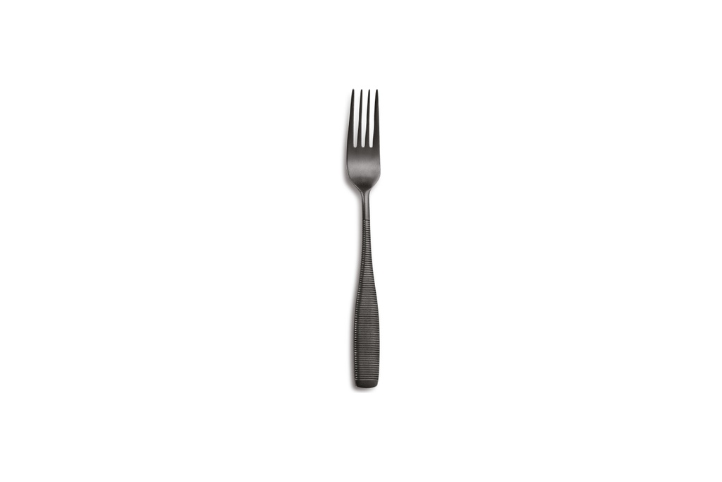 COMAS BLACK FLEUR DE LYS DESSERT FORK