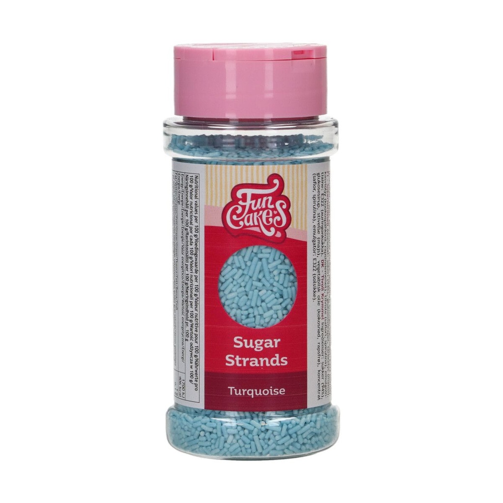 FunCakes Turquoise Sugar Sprinkles 80 g