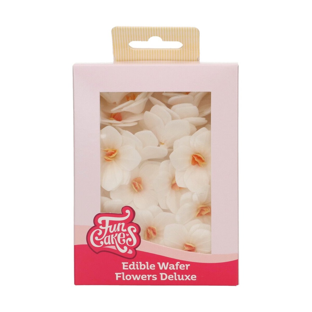 FunCakes fleurs azyme Hortensia Blanche Petite 18 pces