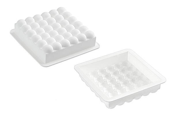 SILIKOMART VORM BUBBLES 180X180MM H50MM VOL 1400ML TORTAFLEX