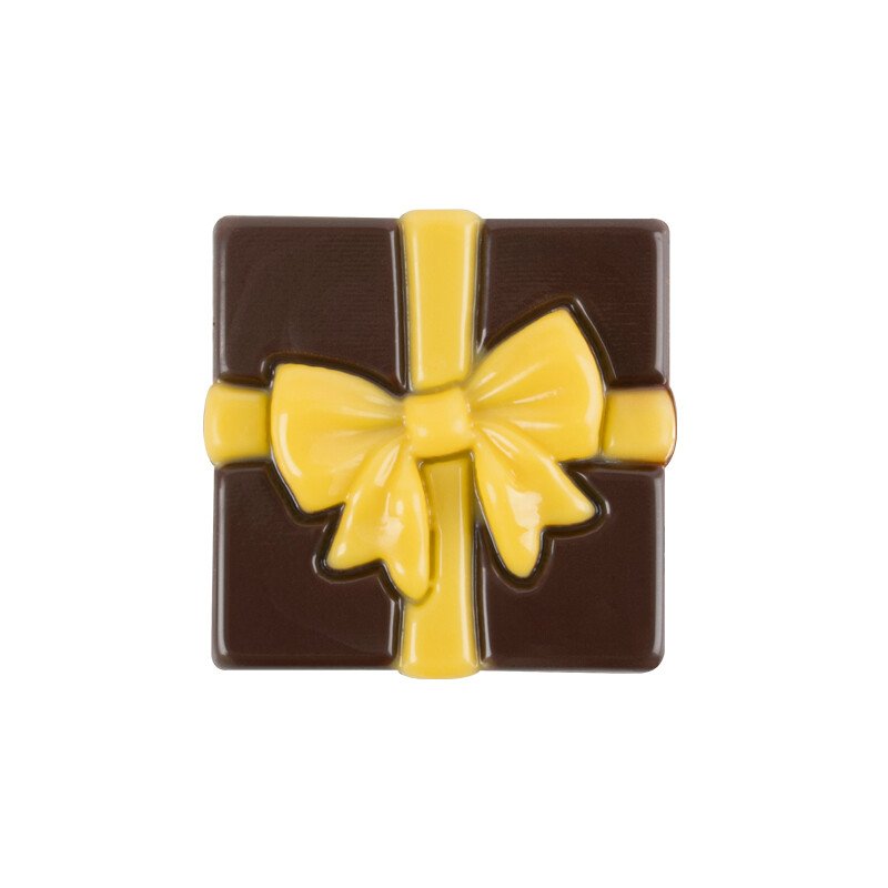 1000189 Gifts fondant with bow 3,8 cm 96pcs ***ON/ORDER***