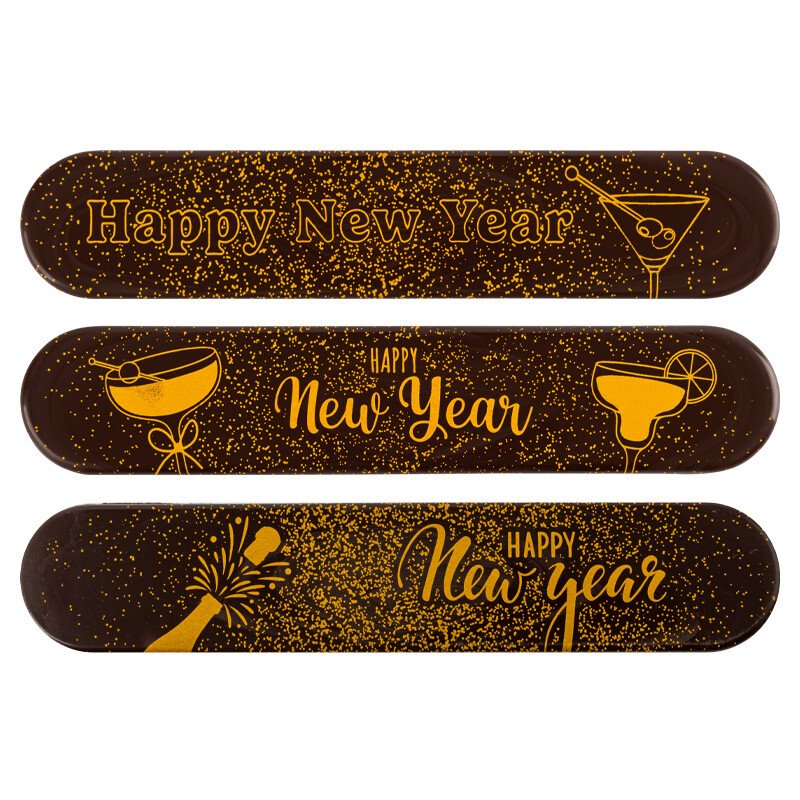 2015777 Eclair Happy New Year 15x3 cm 35pcs ***S/CDE***
