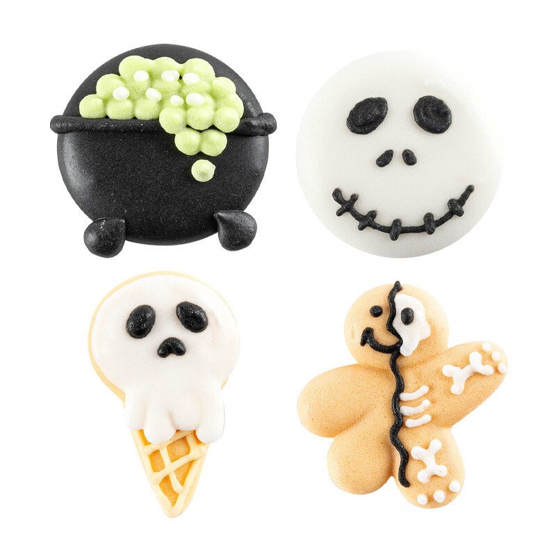 1091021 Visages d'Halloween 3 cm 96pcs ***S/CDE***