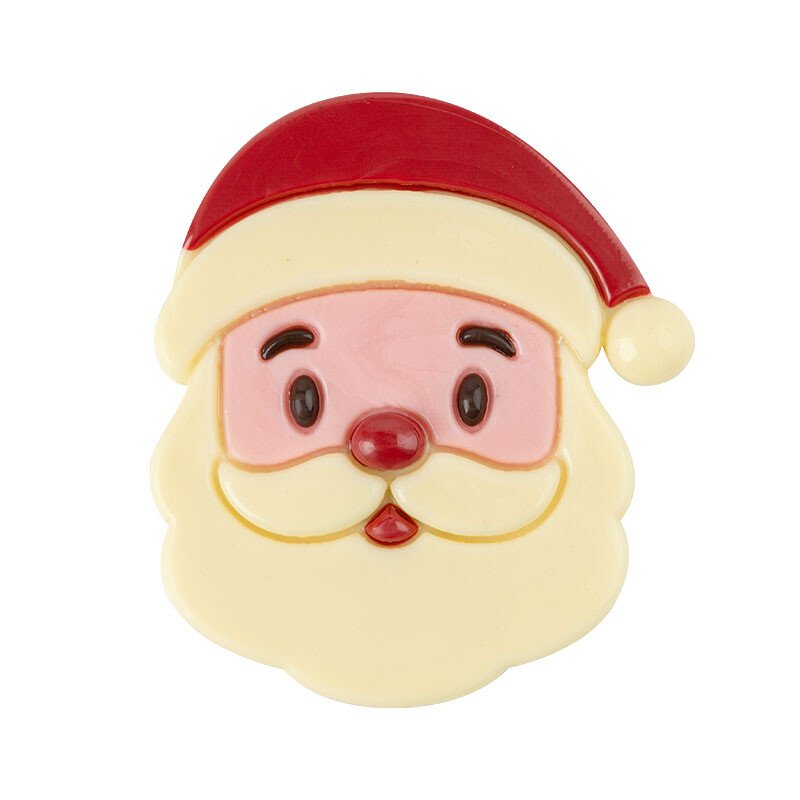 1015421 Kerstman 6,7x6 cm 32pcs ***OP/ORDER***