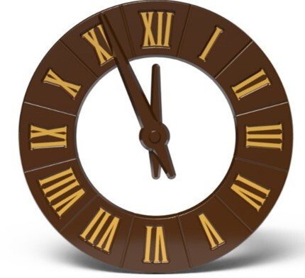 2015740 Horloge 12 cm 10pcs 