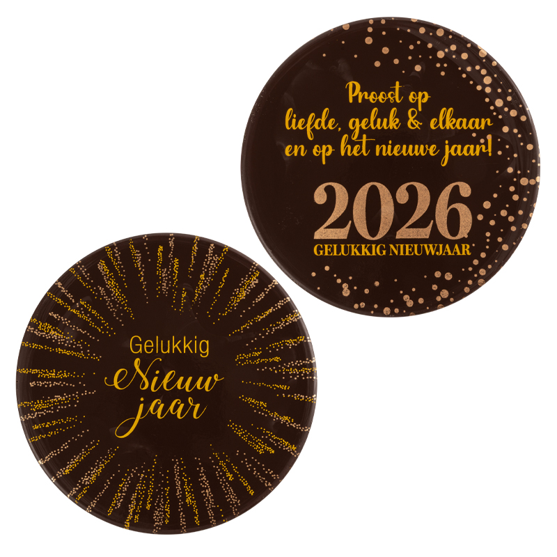 2015614 Lettre du Nouvel An Gelukkig Nieuwjaar 2026 12 cm 10pcs ***S/CDE***