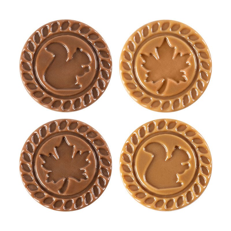 2015417 Rond automne 3,8 cm 120pcs 