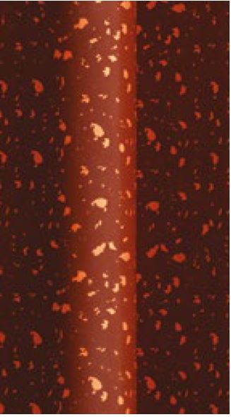 092108 PCB FEUILLE TRANSFERT TACHE BRONZE 265X125MM 20 PCES