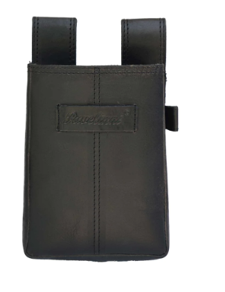 PAVELINNI ACCESOIRE PORTE TERMINAL PAYEMENT- MINI TABLETTE MAX 3CM EPAISSEUR CUIR BUFFLE NOIR GLADIATOR  - 10X14X4CM  - DC07130ABL 