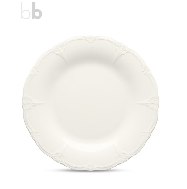 BONBISTRO RETRO ASSIETTE 32CM PORCELAINE IVOIRE - 741083  