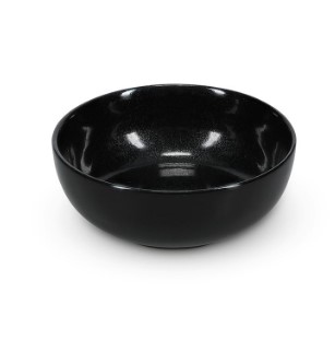 BONBISTRO OVIO BLACK BOWL 21XH5CM PORCELAIN - 740325