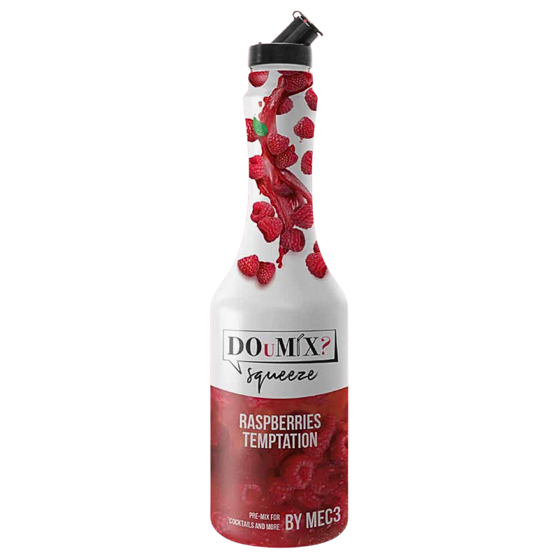 DOUMIX SQUEEZE "GEPERSTE VRUCHTEN" FRAMBOOS 1L