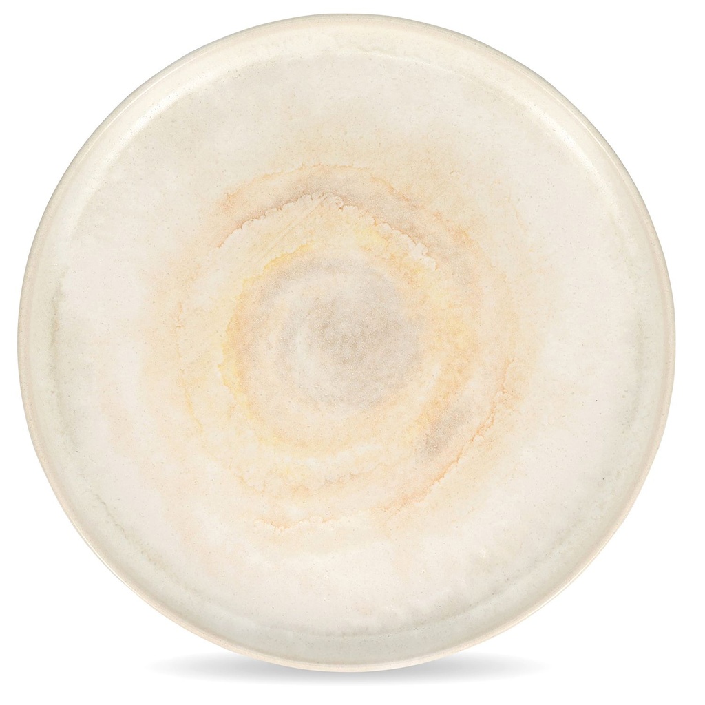  S&P SUNRISE AQUAREL PLATE STONEWARE 28XH2.5CM - 856181