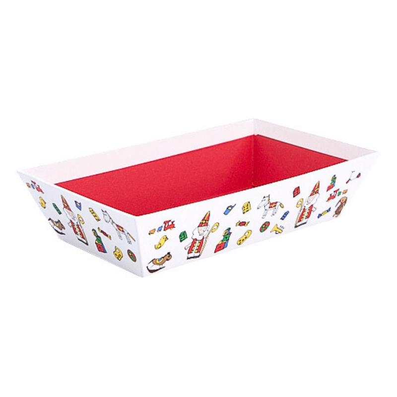 PANIER CARTON SAINT-NICOLAS 23 X 15CM