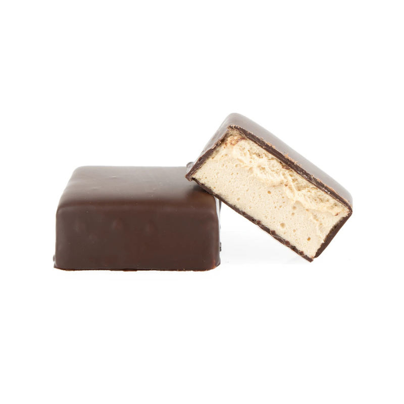 COFFEE MARSHMALLOW DARK CHOCOLATE MALLOWS 4 X 4 CM 8ST - 180G