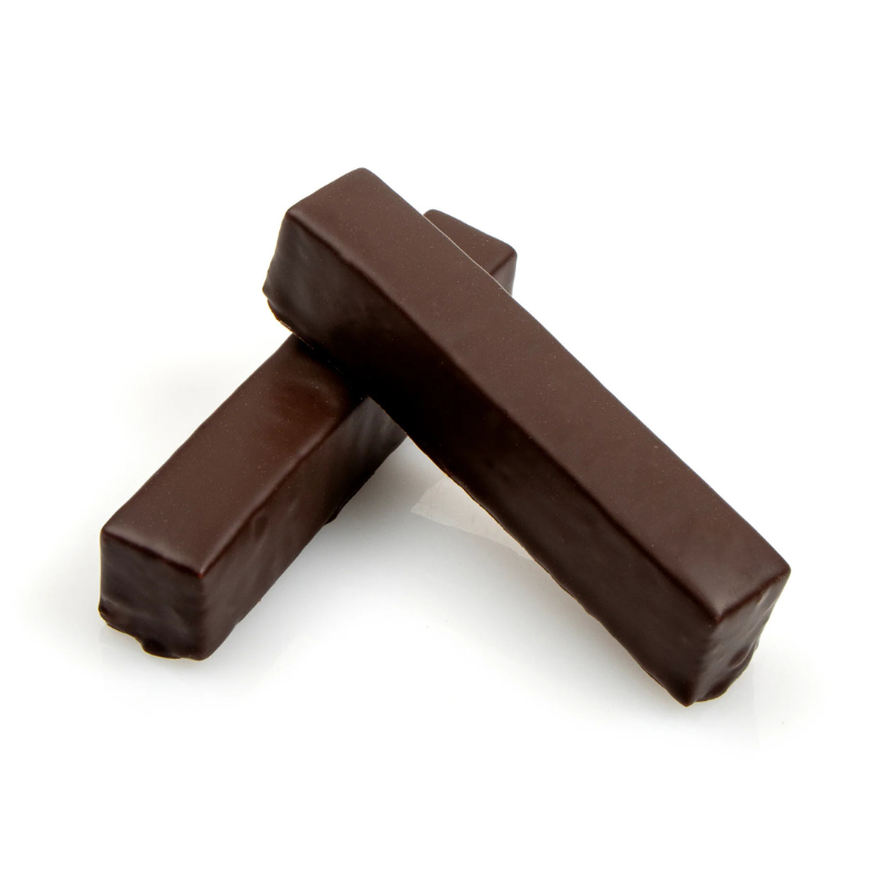 MALLOWS MARSHMALLOW STICK VANILLE CHOCOLAT NOIR 9 X 1,5CM 10 PCS - 130GR