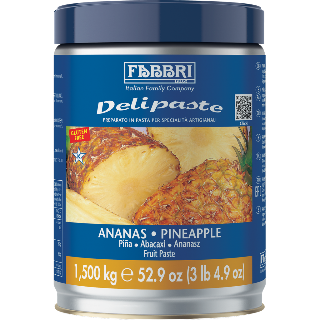 FABBRI DELIPASTA AROME ANANAS 1.5KG 