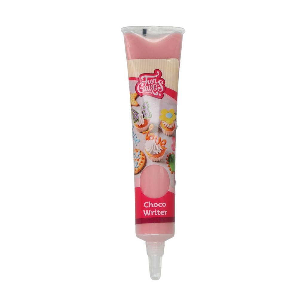 FUNCAKES STYLO ECRITURE CHOCO ROSE PASTEL 25GR