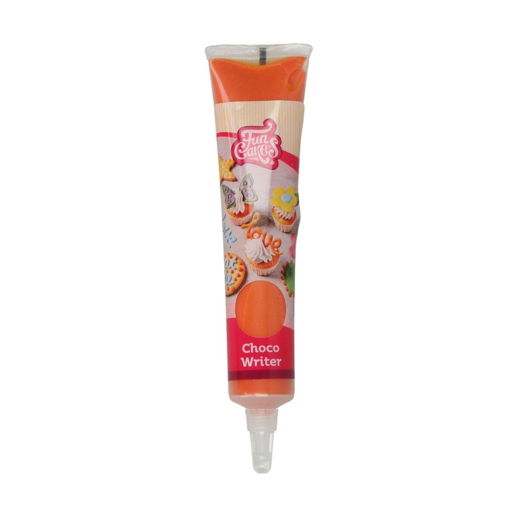 FUNCAKES STYLO ECRITURE CHOCO ORANGE 25GR
