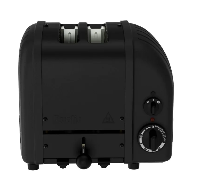 DUALIT BROODROOSTER “STEALTH” 2 SNEDEN MAT ZWART - 1200W - D27396