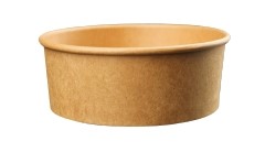 RONDE KRAFT SLAKOM 750ML 150X128X60MM DOOS VAN 300 STUKS (6 PAKKEN VAN 50 STUKS)