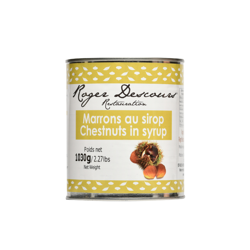 MARRONS AU SIROP BOÎTE DE 1030GR