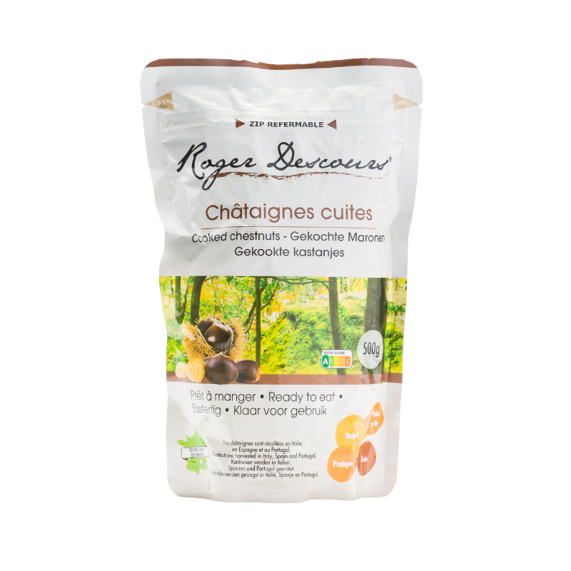 GEKOOKTE TAMMEKASTANJES DOYPACK 500GR