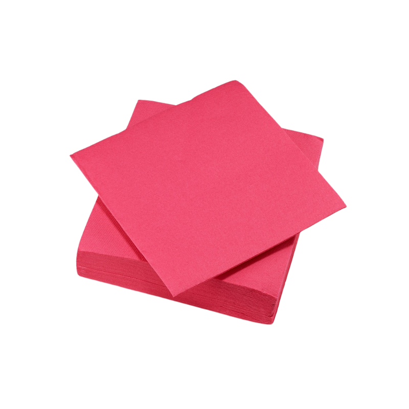 TASSINON SERVIETTES FUSCHIA 38x38 CM 30PCS
