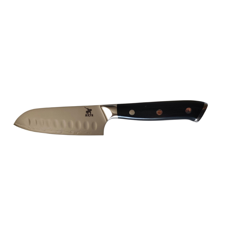 ARTHURIUS SAN MAI PRO SANTOKU 12CM STAAL MICARTA HEFBOOM