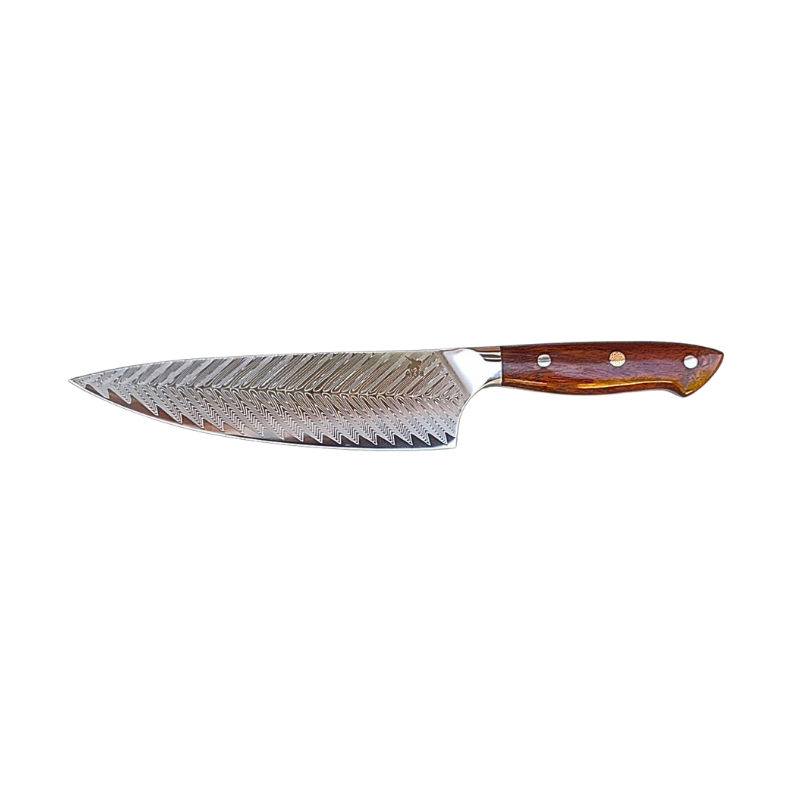 *FF*ARTHURIUS MADAGASCAR CHEF 20 CM ACIER MANCHE PALISSANDRE