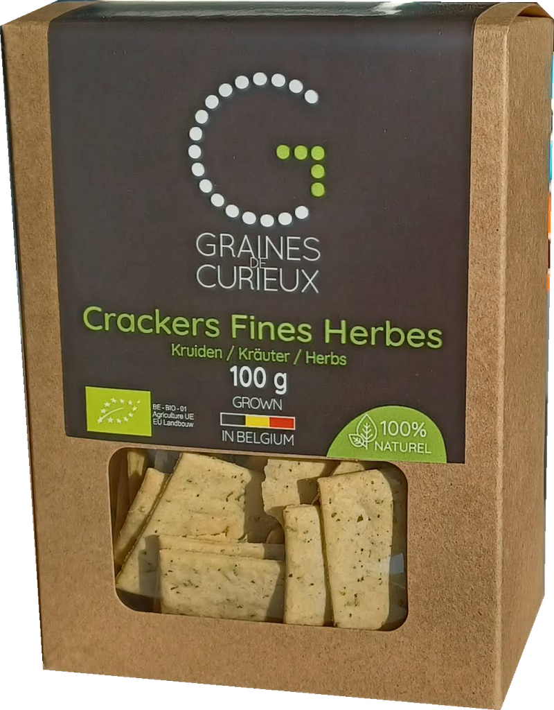 CRACKERS FINES HERBES BIO 100GRS