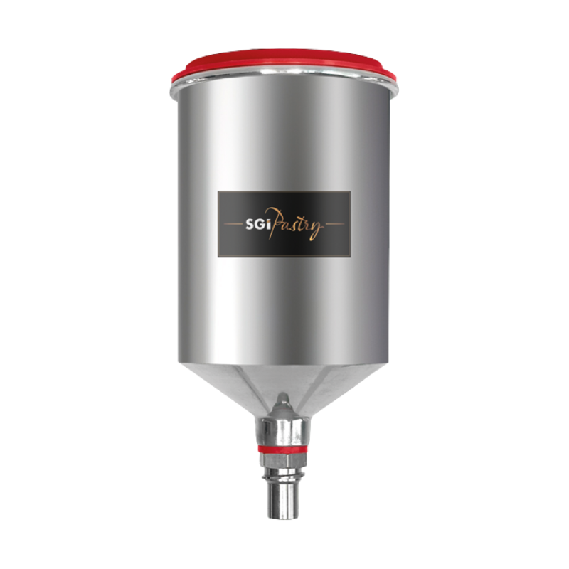 SGI HERBRUIKBARE ALUMINIUM BEKER MET QCC-KLEP 0,75L