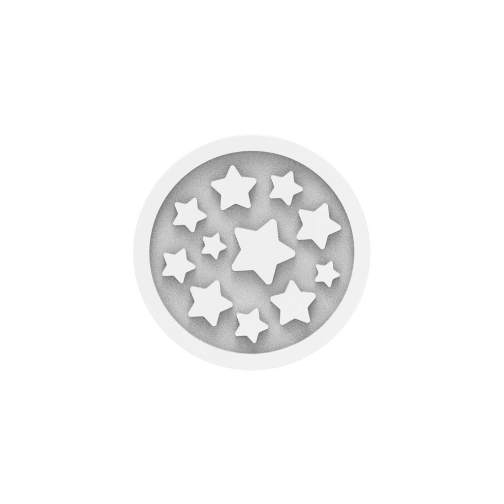 MOULE SILIKOMART MINI STARS DECOR MAT TD14 ø60 H 2 MM SET DE 6