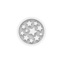 MOULE SILIKOMART MINI STARS DECOR MAT TD14 ø60 H 2 MM SET DE 6