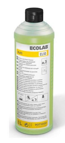 ECOLAB MULTI EL 10 DETERGENT NON DESINFECTANT MULTI SURFACE  1L