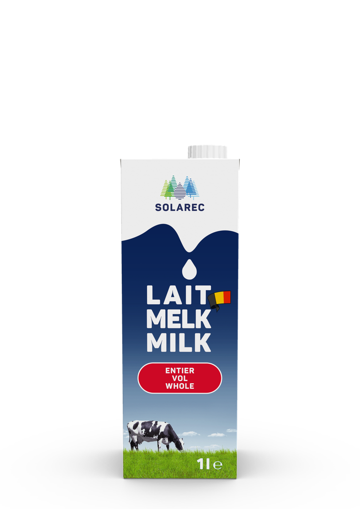 SOLAREC WHOLE MILK UHT TETRA 12 X 1L