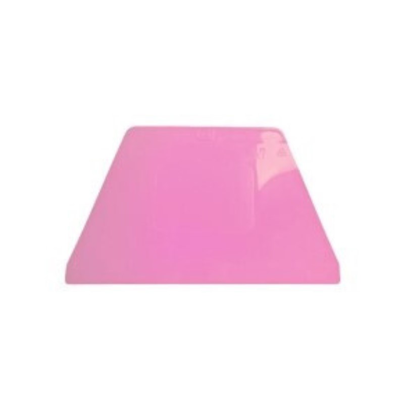 "ROZE OKTOBER" GROTE TRAPEZIUM SCHRAPER ROZE 216x128 MM
