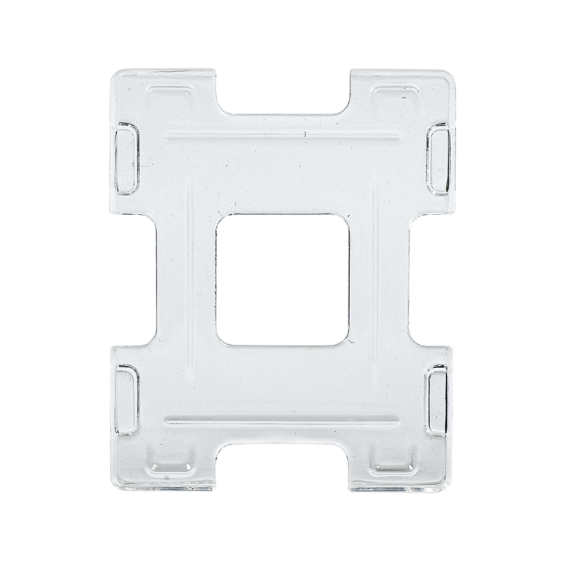 EDIKIO DOUBLE CARD HOLDER FOR PRICE TAGS 89x111MM PACK OF 5 PCS