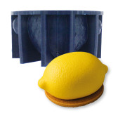 MOULE SILICONE TROMPE L'OEIL - CITRON 12CM 825ML