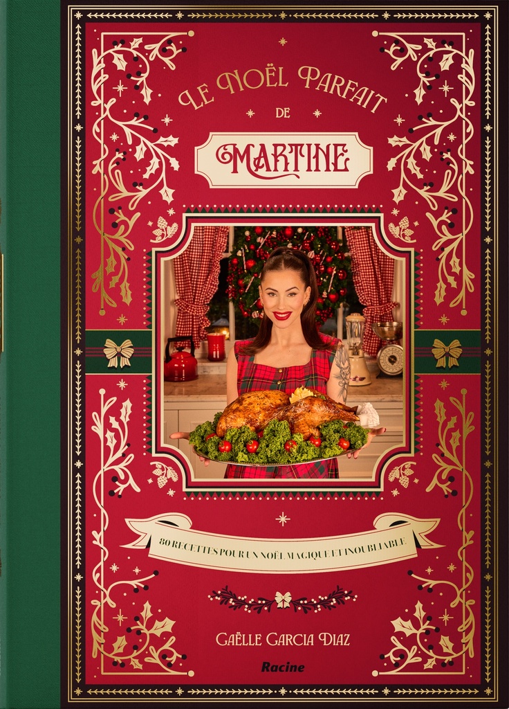 BOOK "MARTINE'S PERFECT CHRISTMAS" 80 RECIPES