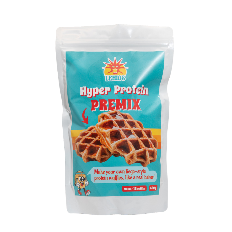LEHIOS - VOORBEREIDING VOOR PROTEÏNEWAFELS 660GR VOOR +/-18 WAFELS