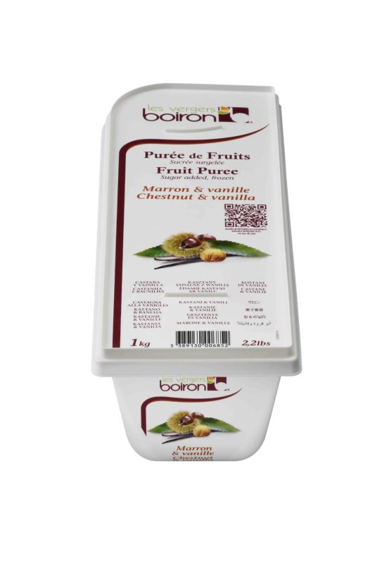 ❄️BOIRON 685 PUREE MARRON VANILLE GOURMANDE 1KG