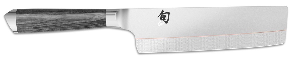 KAI MES SHUN KAGEROU NAKIRI 16,5 CM  DAMAST - PAKKA HANDVAT - DCC-0742