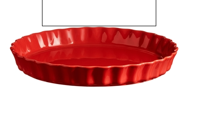 EMILE HENRY MANQUE ROND CANNELE G.CRU MODELE BAS 31CM 1.30L- ROUGE 