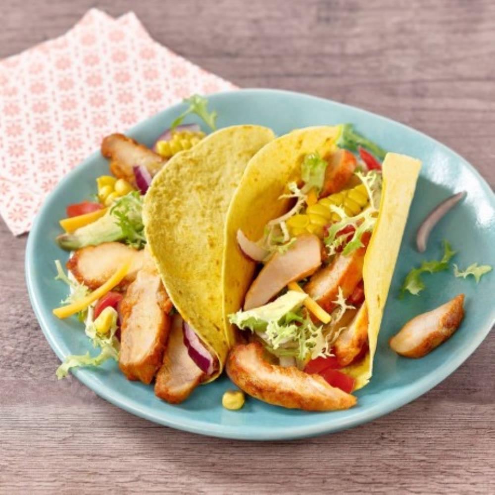 ❄️EUROPA S39789 GESNEDEN PIKANTE KIP TEX MEX 7MM IQF HALAL 1KG