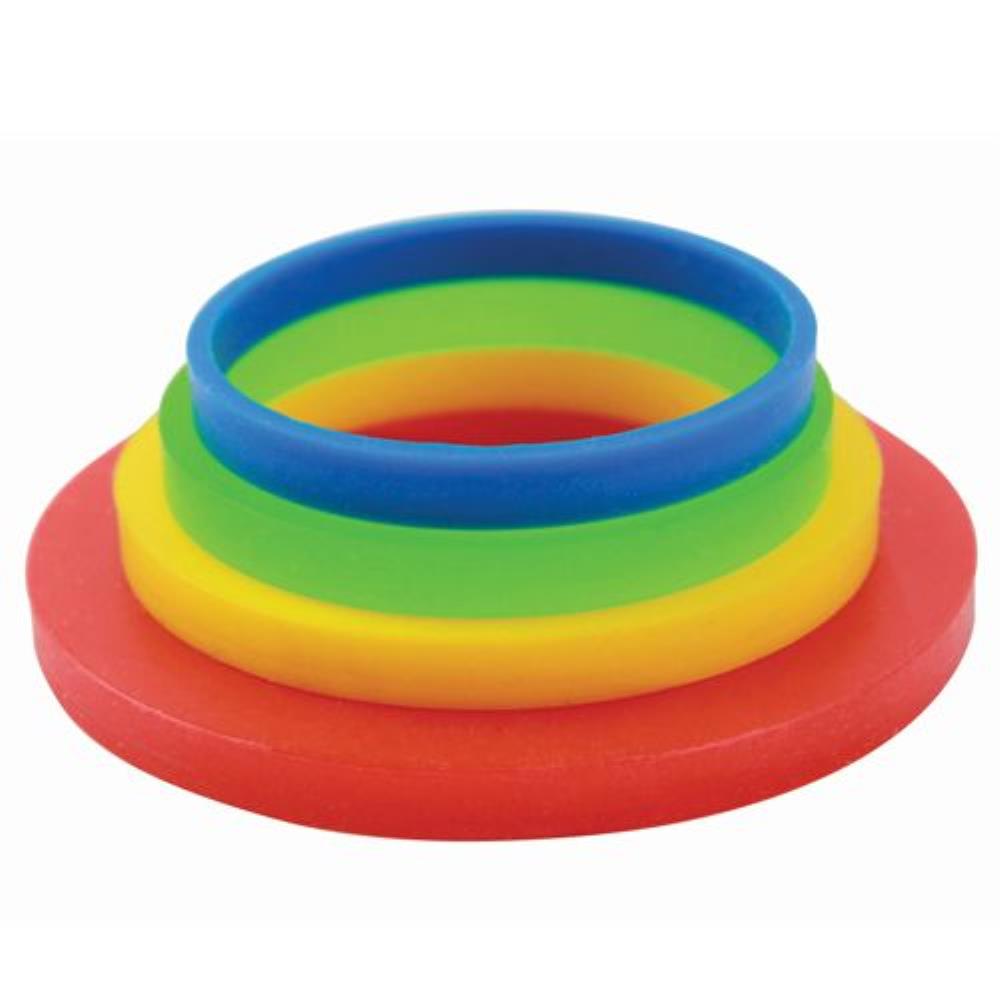 PME ANNEAUX GUIDE EPAISSEUR ROULEAU PATE A SUCRE 1.55-3.55-6.25-12.60MM 4 PAIRES