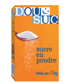 DOU&SUC SUCRE SEMOULE EN POUDRE 1KG 