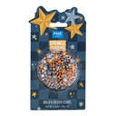 PME Cake mini sugar stars gold/silver 25 g
