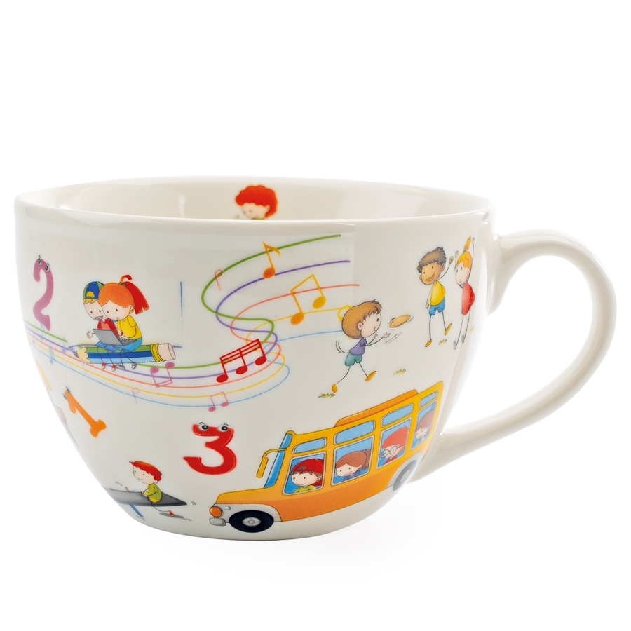 LARGE SCHOOL YEAR MUG DIAM 11.5CM H8CM