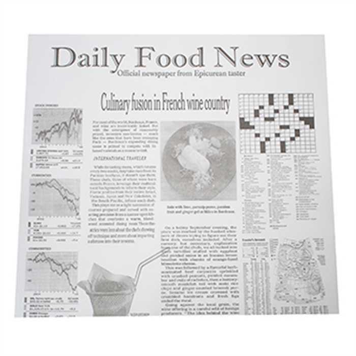 FEUILLES SNACKING WRAP 31 x 28.5 CM PAQUET DE 500PCS